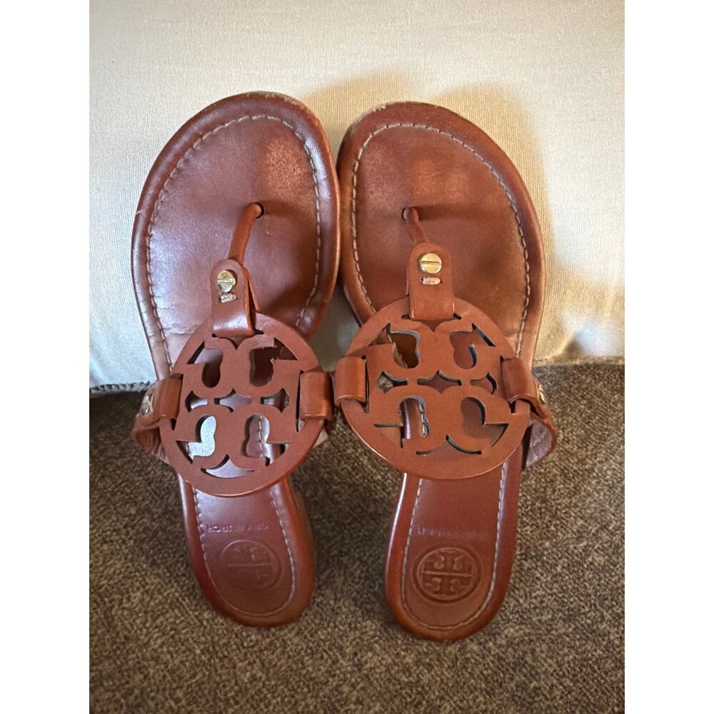 Tory Burch Miller Sandals - Sz 6M - Picture 5 of 7
